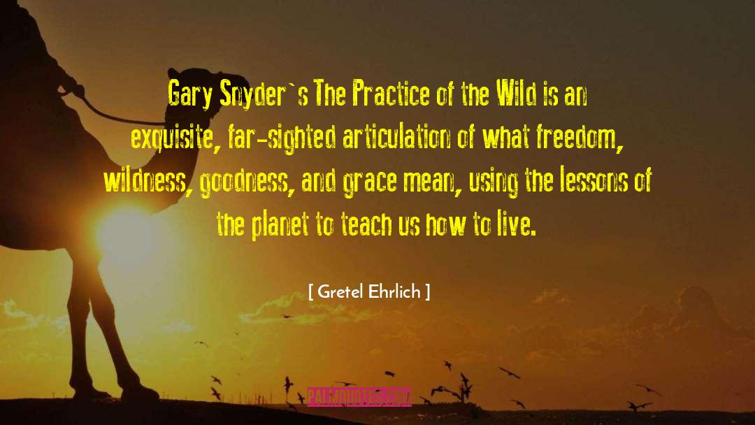 Wild Ride quotes by Gretel Ehrlich