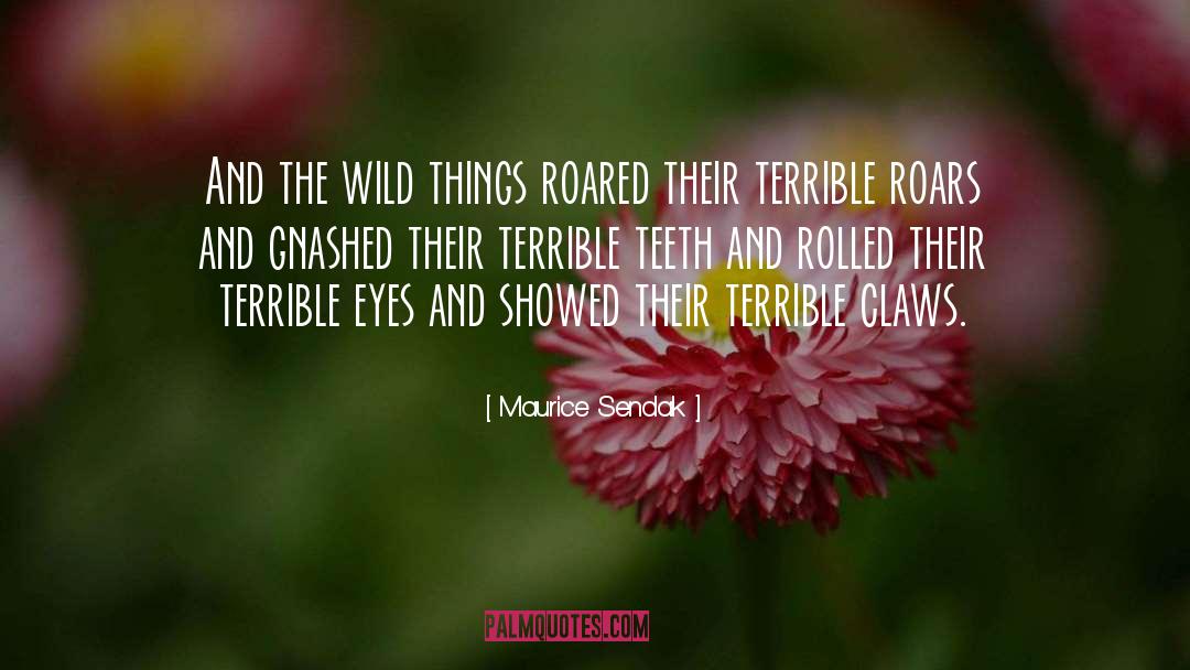 Wild Things quotes by Maurice Sendak