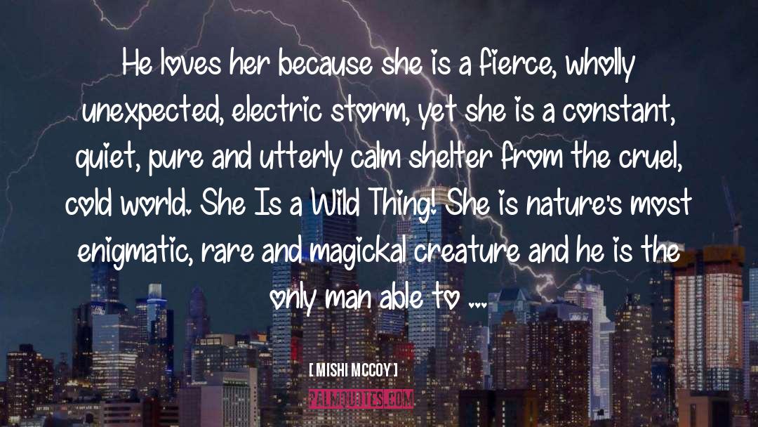 Wild Woman quotes by Mishi McCoy
