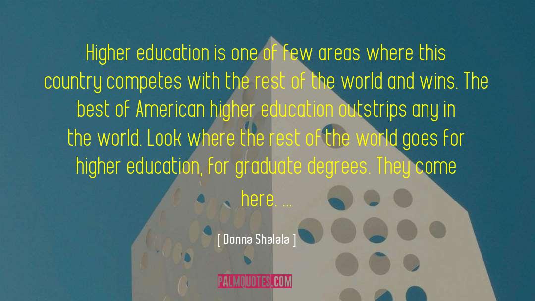 Wild World quotes by Donna Shalala