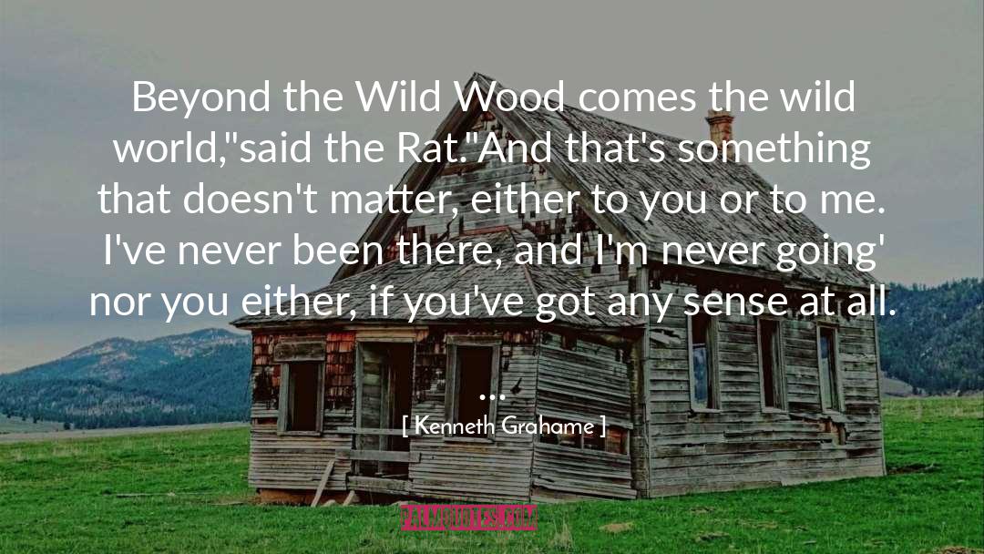Wild World quotes by Kenneth Grahame