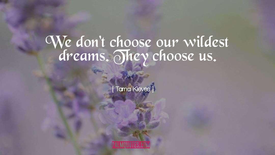 Wildest Dreams quotes by Tama Kieves
