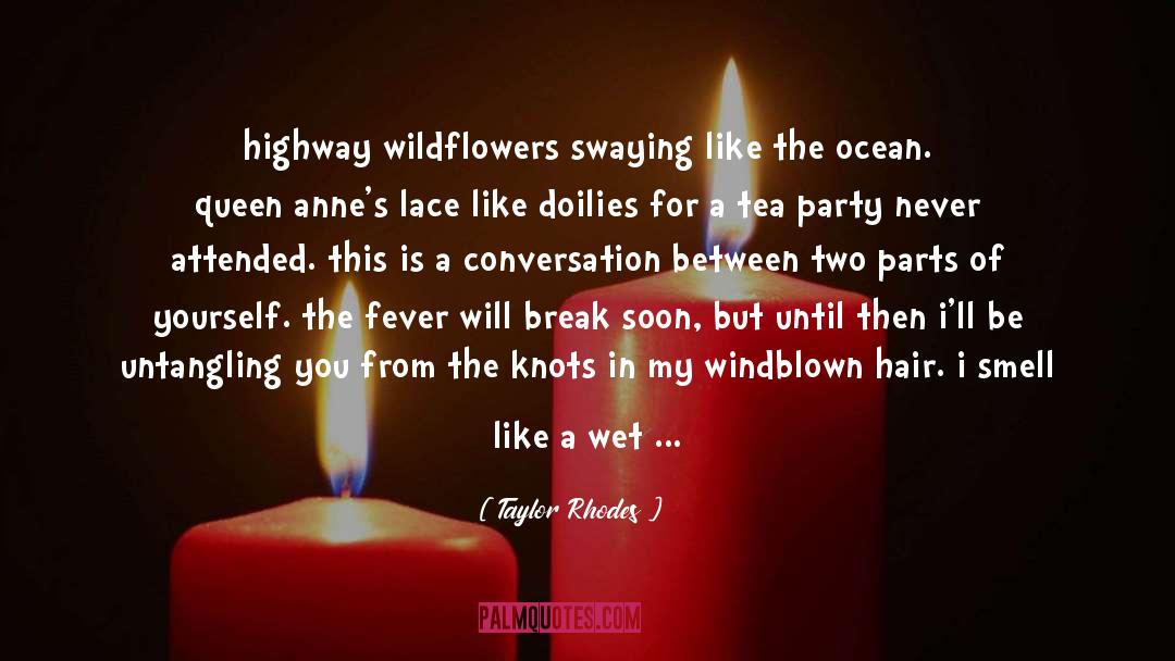 Wildflowers quotes by Taylor Rhodes
