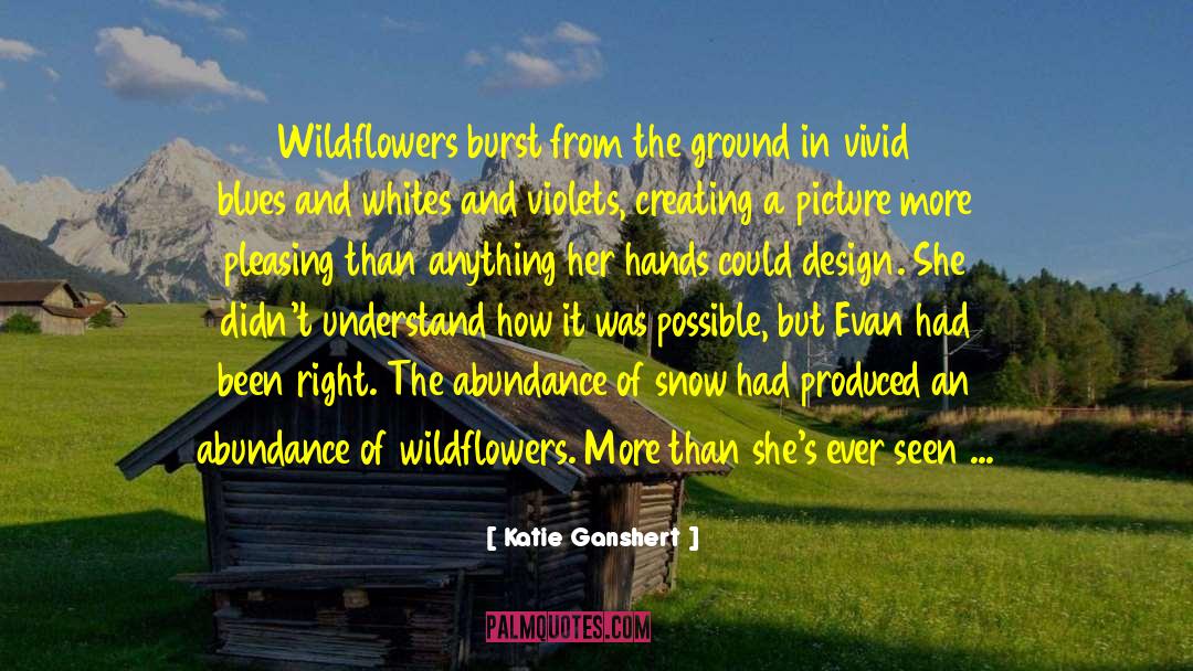Wildflowers quotes by Katie Ganshert