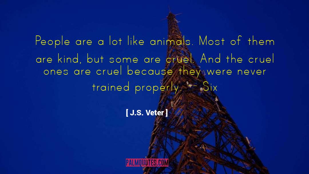 Wildlife Animals quotes by J.S. Veter