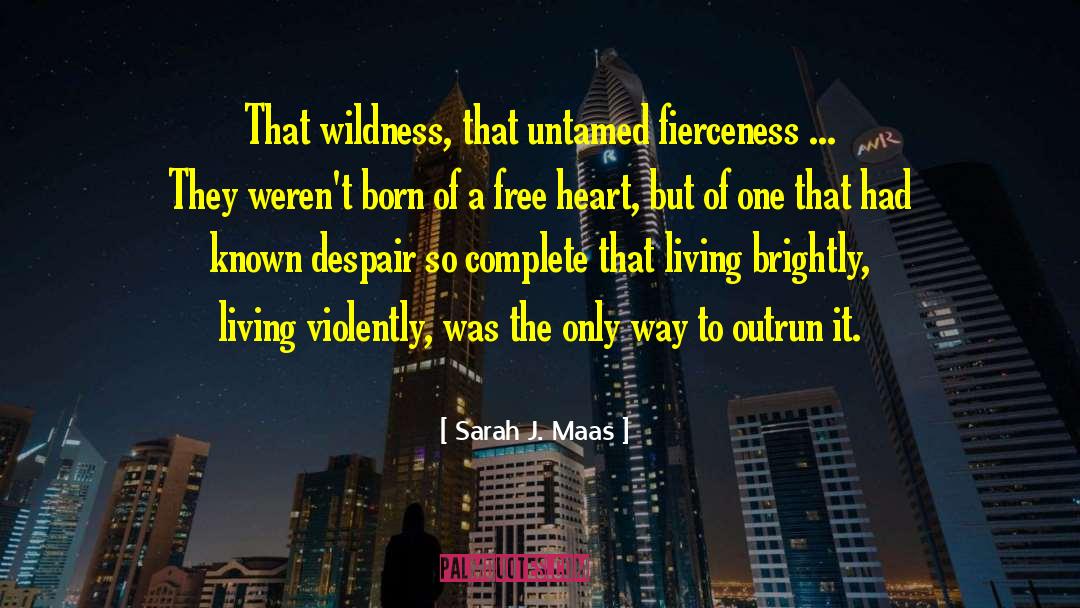 Wildness quotes by Sarah J. Maas