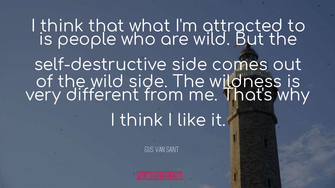 Wildness quotes by Gus Van Sant