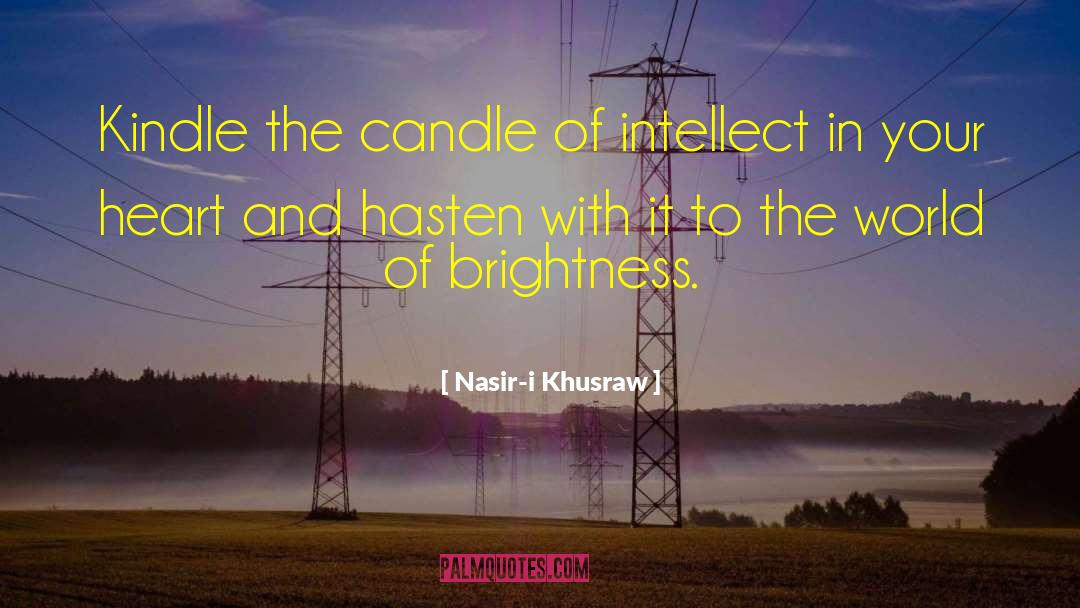 Wilds Of The Intellect quotes by Nasir-i Khusraw