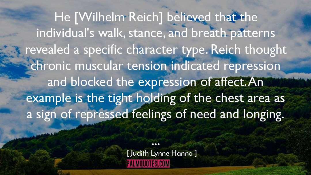 Wilhelm Reich quotes by Judith Lynne Hanna