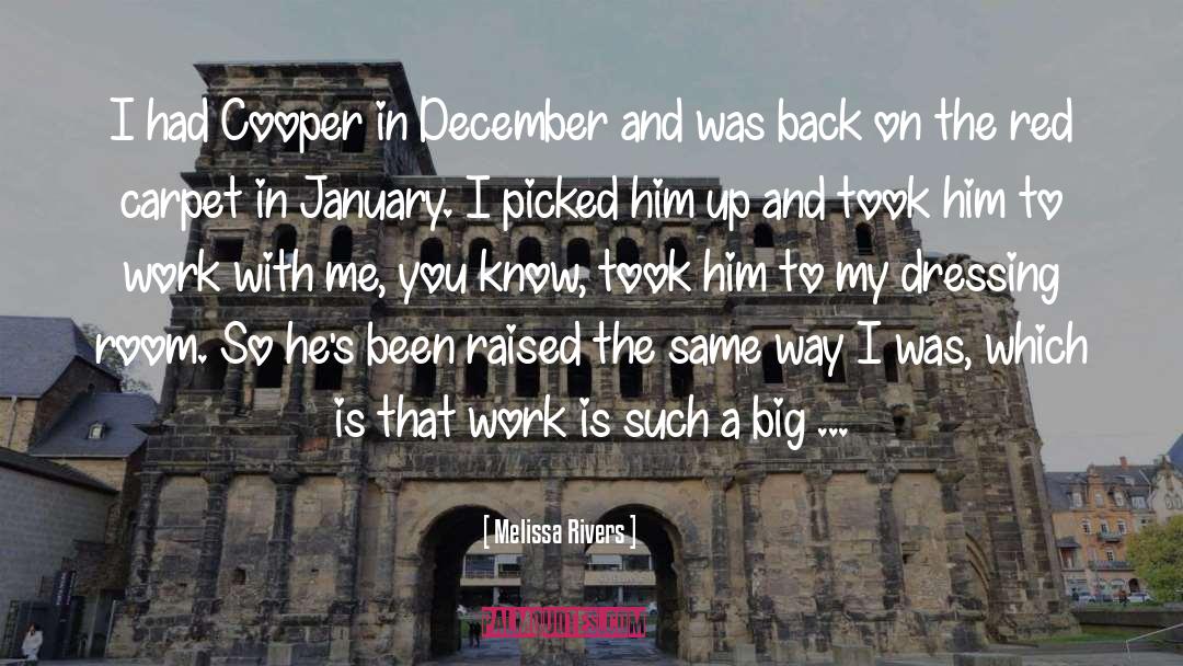 Will Cooper quotes by Melissa Rivers