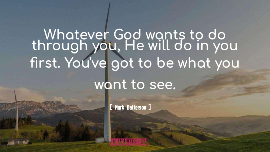 Will Do quotes by Mark Batterson