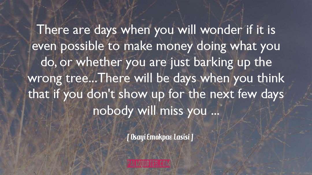 Will Miss You quotes by Osayi Emokpae Lasisi