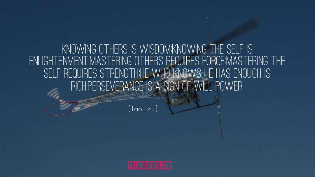 Will Power quotes by Lao-Tzu