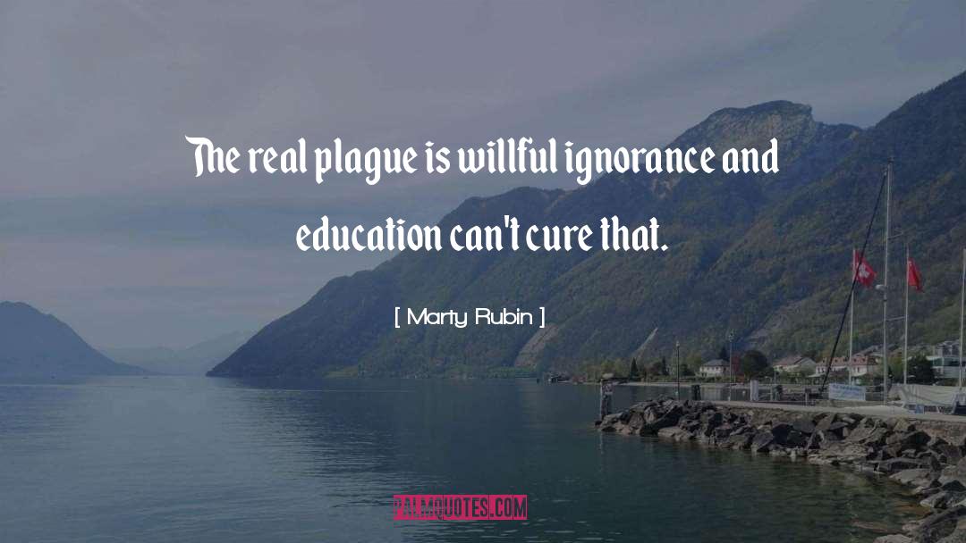 Willful Ignorance quotes by Marty Rubin