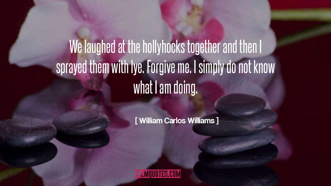 William Harvey quotes by William Carlos Williams