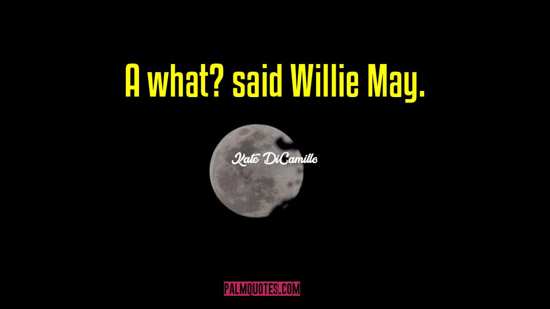 Willie quotes by Kate DiCamillo