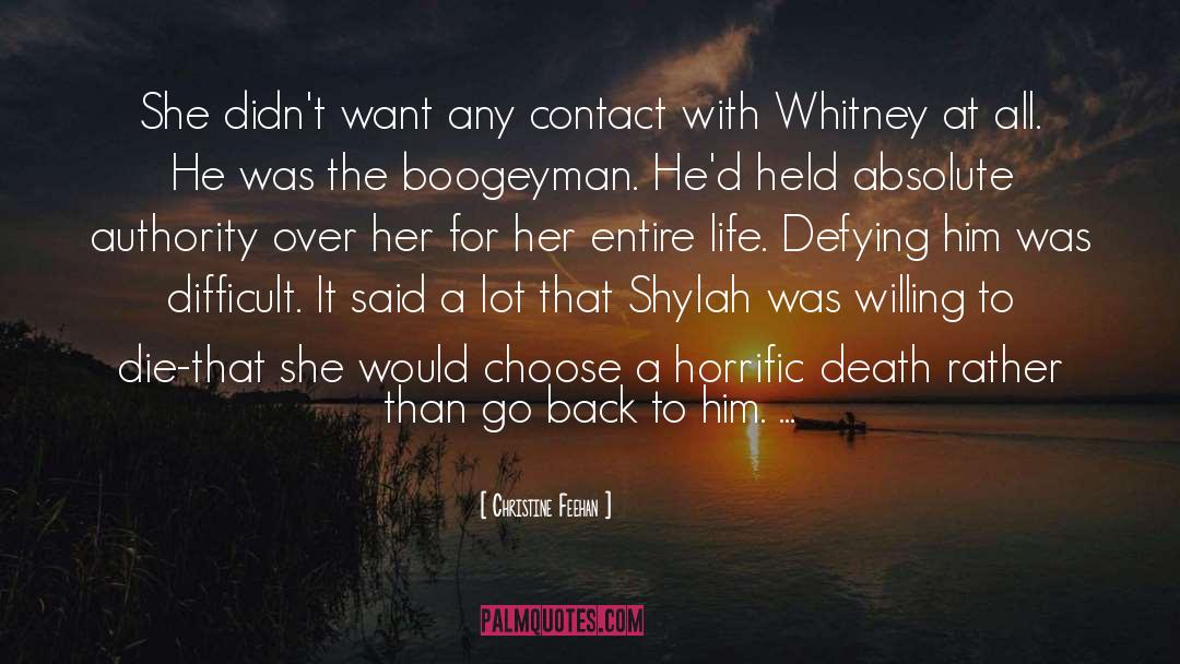 Willing To Die quotes by Christine Feehan