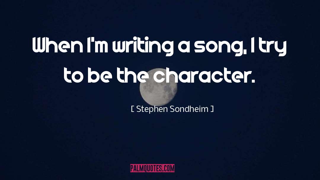 Willing To Try quotes by Stephen Sondheim