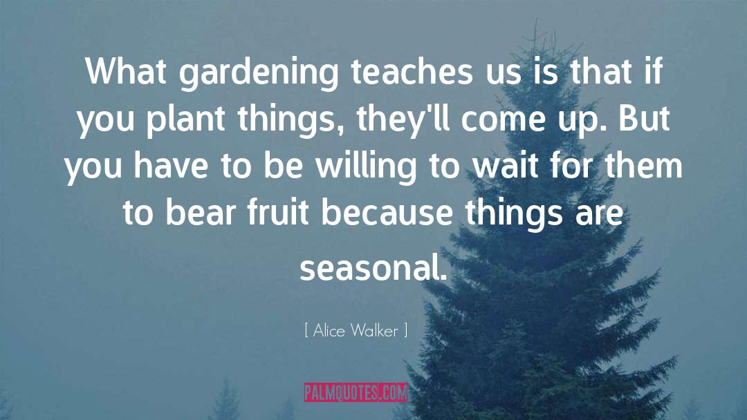 Willing To Wait quotes by Alice Walker