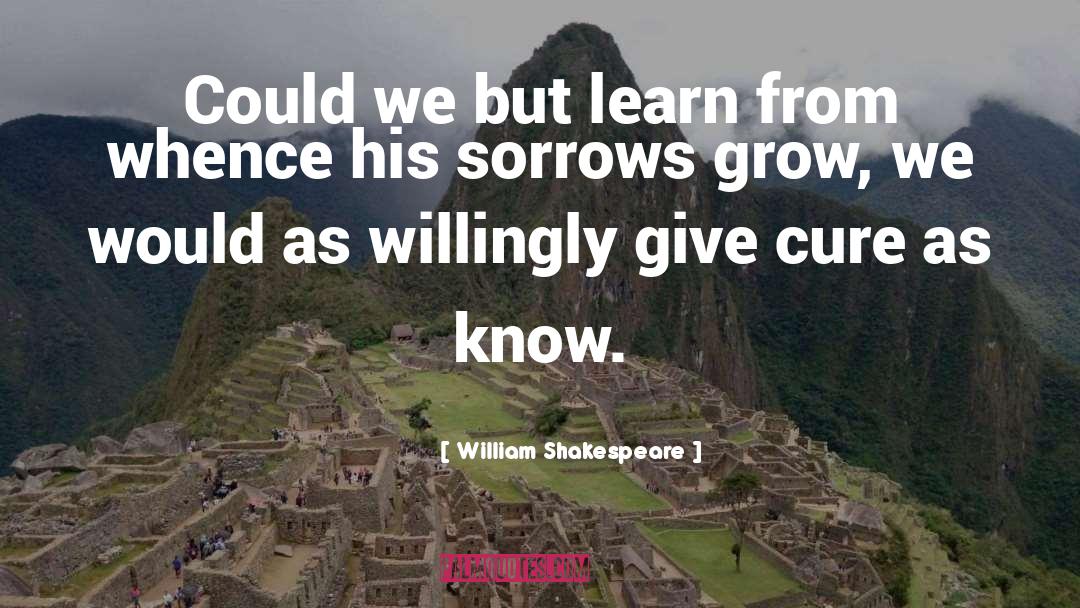 Willingly quotes by William Shakespeare