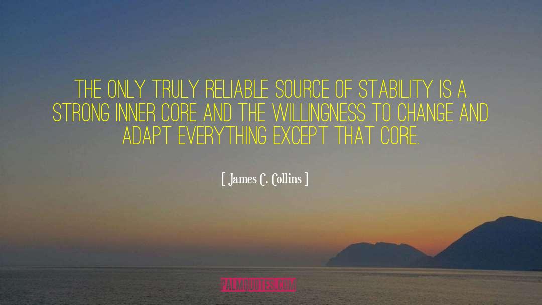 Willingness To Change quotes by James C. Collins