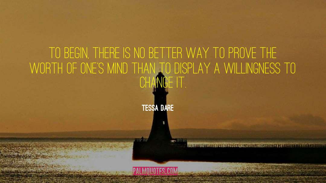 Willingness To Change quotes by Tessa Dare