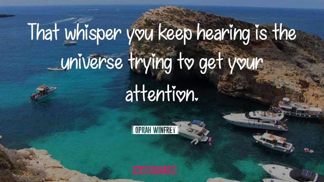 Willowy Whisper quotes by Oprah Winfrey