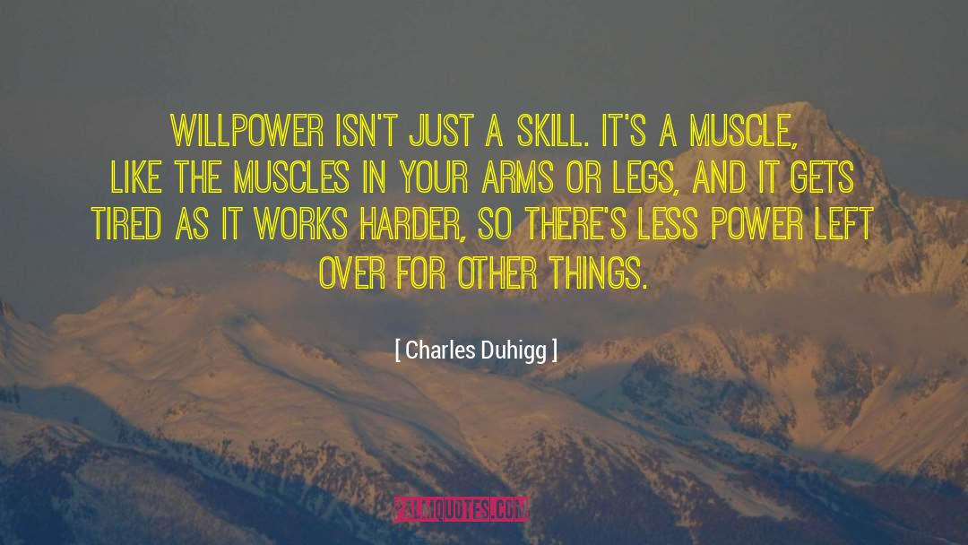 Willpower quotes by Charles Duhigg