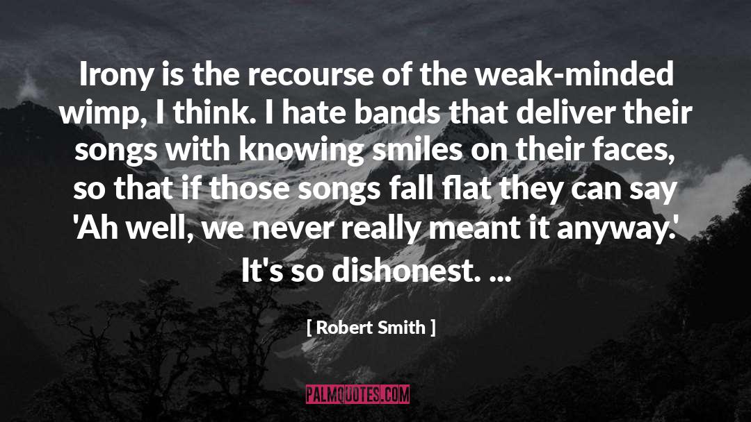 Wimp quotes by Robert Smith