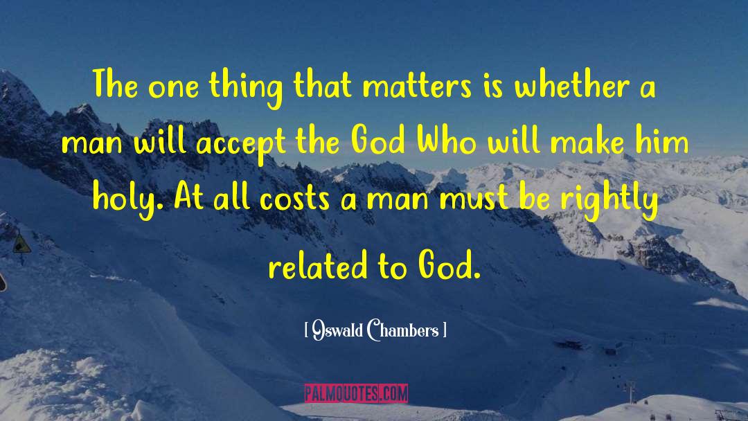 Win At All Costs quotes by Oswald Chambers