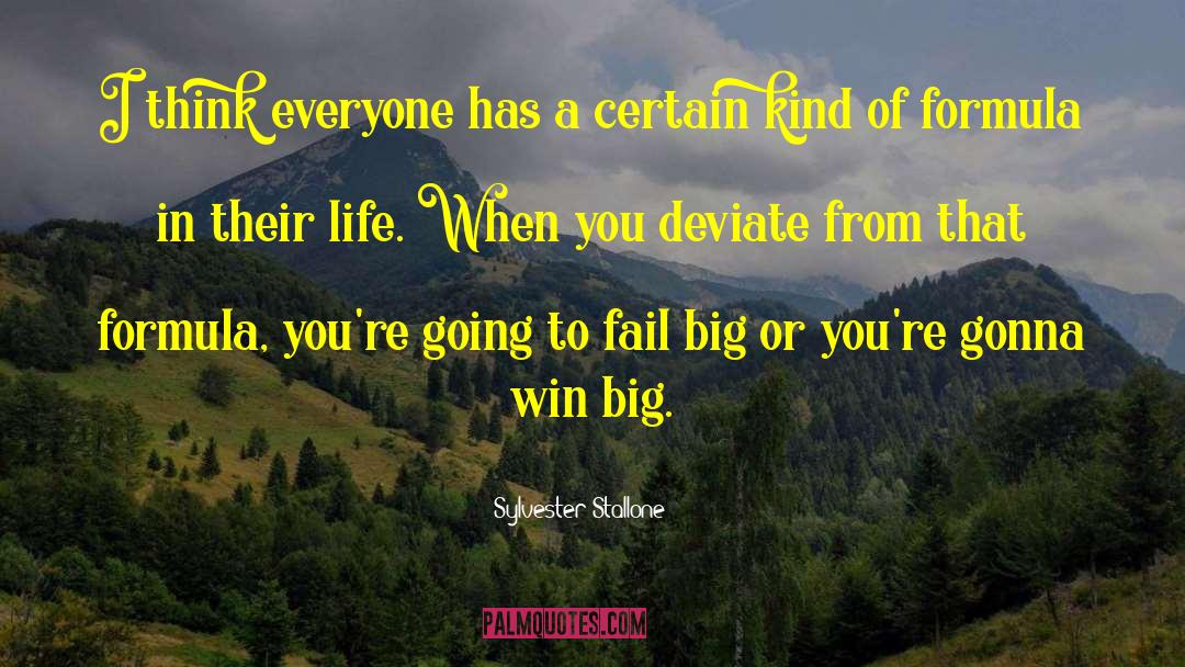 Win Big quotes by Sylvester Stallone