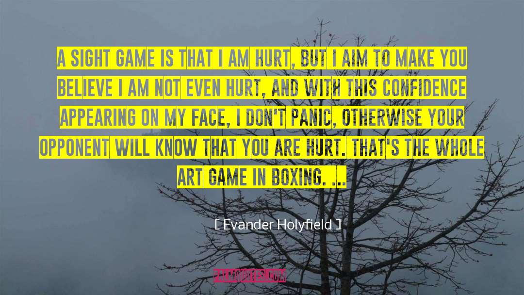 Win The Game quotes by Evander Holyfield