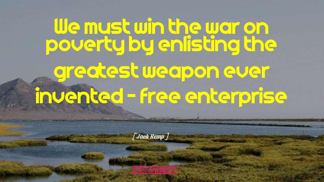 Win The War quotes by Jack Kemp