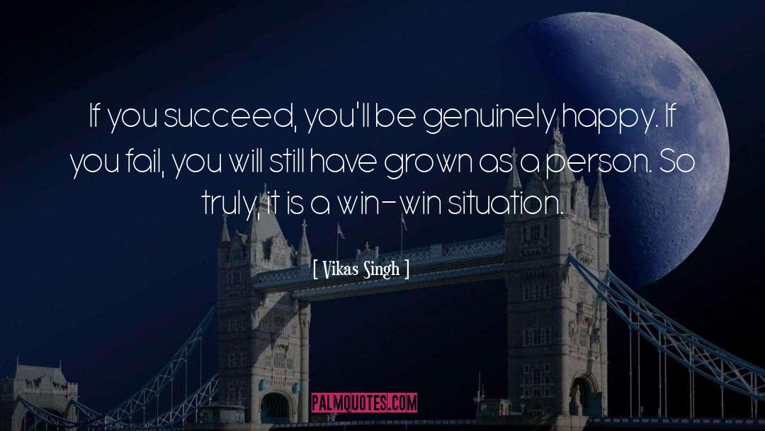 Win Win Situation quotes by Vikas Singh