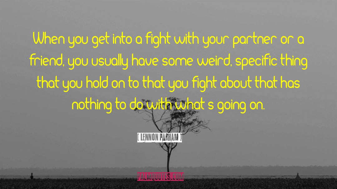 Win Your Fight quotes by Lennon Parham