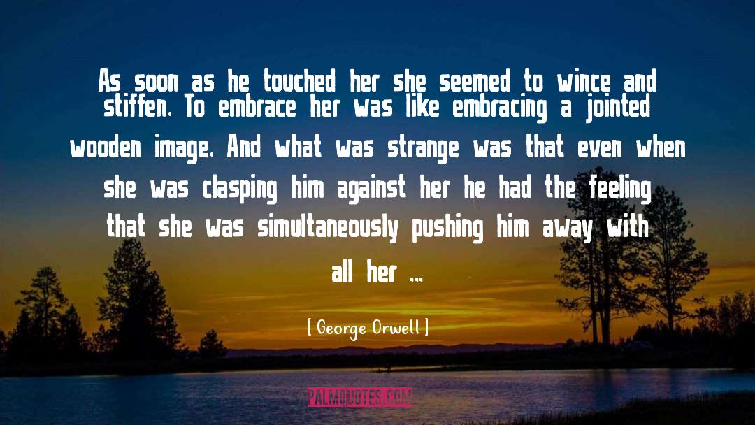 Wince quotes by George Orwell