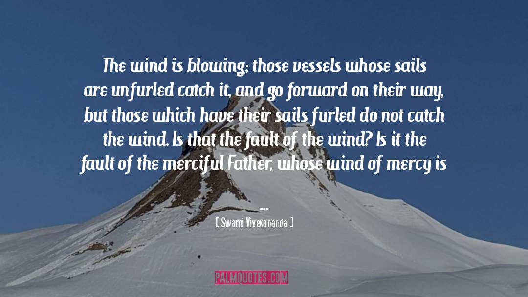 Wind Adjust Sails Quote quotes by Swami Vivekananda