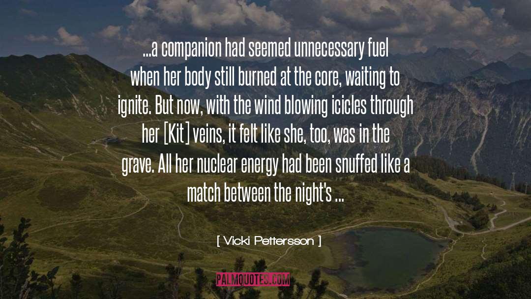 Wind Blowing quotes by Vicki Pettersson