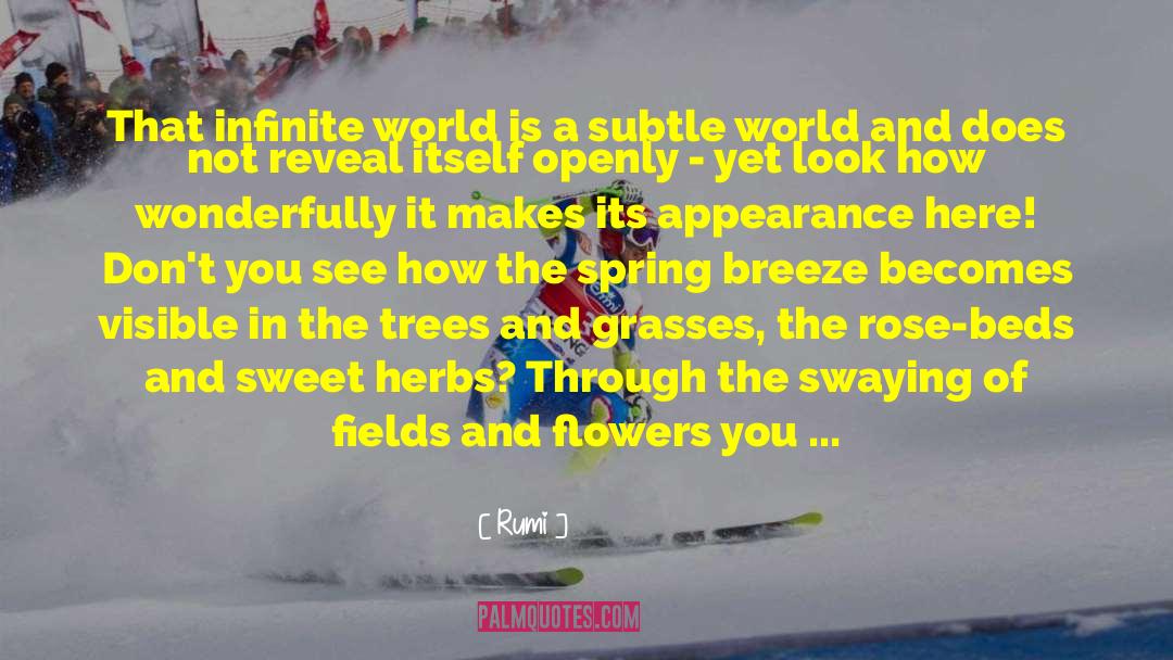 Wind In The Trees quotes by Rumi