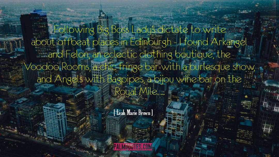 Windfalls Boutique quotes by Leah Marie Brown