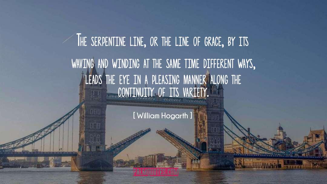 Winding quotes by William Hogarth