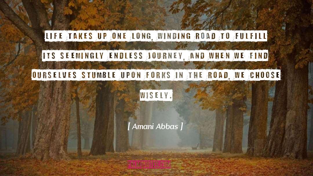 Winding quotes by Amani Abbas