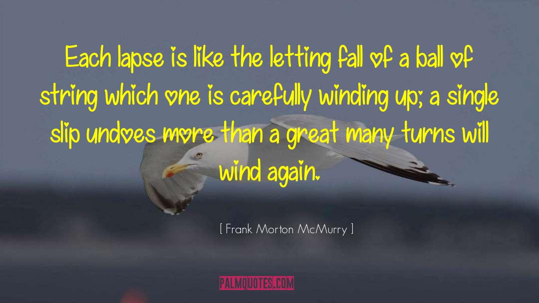 Winding Up quotes by Frank Morton McMurry