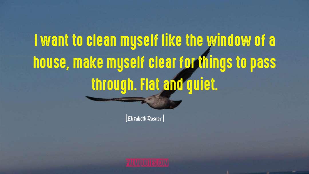 Window Coverings quotes by Elizabeth Rosner