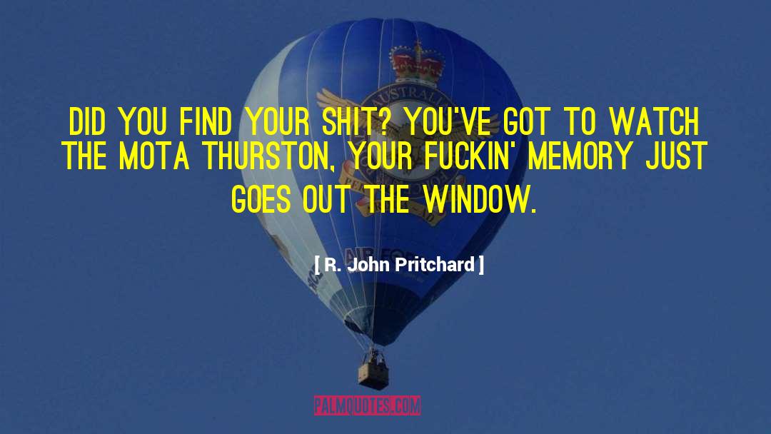 Window Dressing quotes by R. John Pritchard