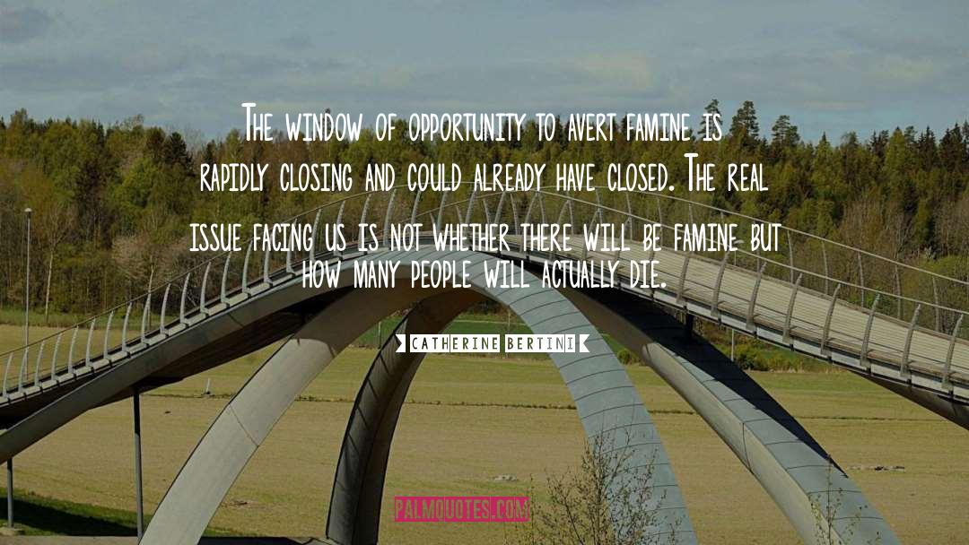 Window Of Opportunity quotes by Catherine Bertini