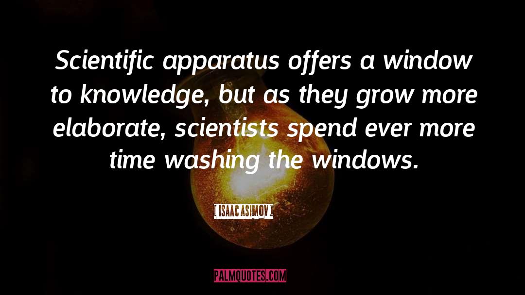 Window Thesaurus quotes by Isaac Asimov