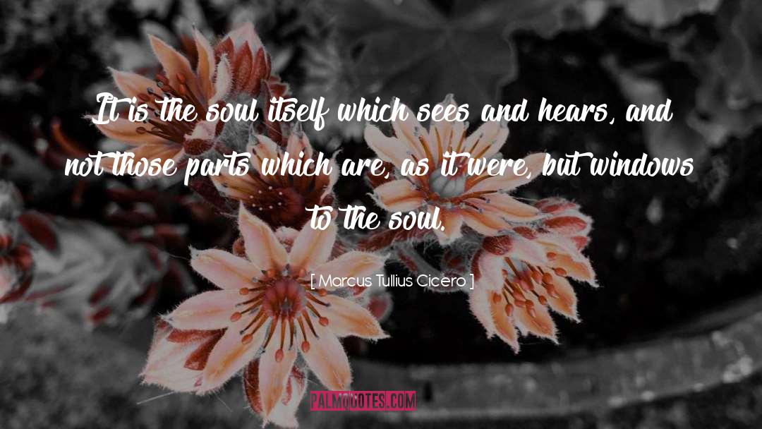 Window To The Soul quotes by Marcus Tullius Cicero
