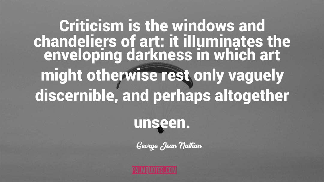 Windows quotes by George Jean Nathan