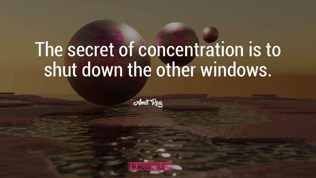 Windows quotes by Amit Ray